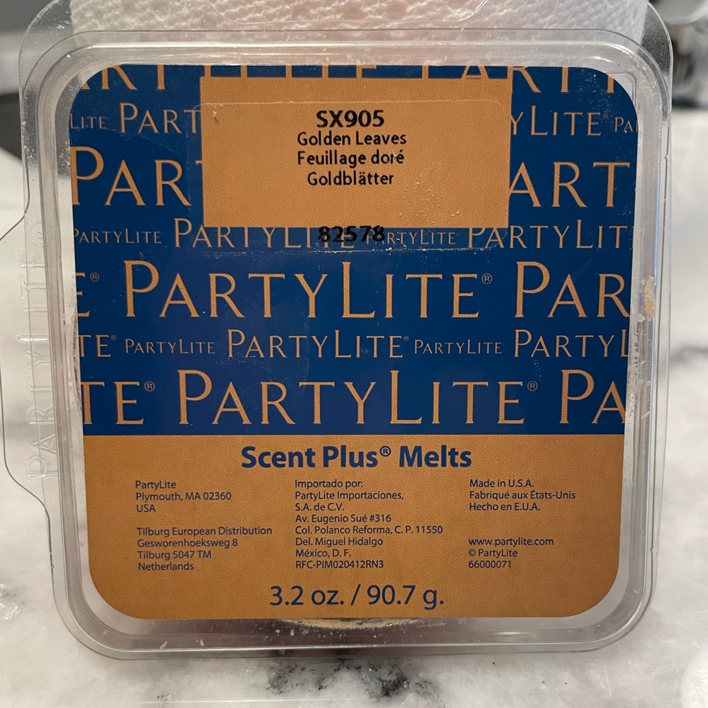PartyLite Scent Plus Melts - Golden Leaves